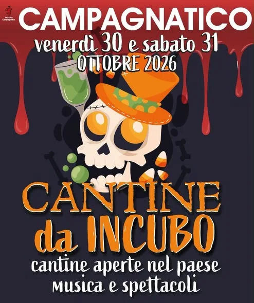 Volantino della Cantine da Incubo