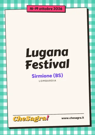Lugana Festival a Sirmione, 16–19 ottobre 2026