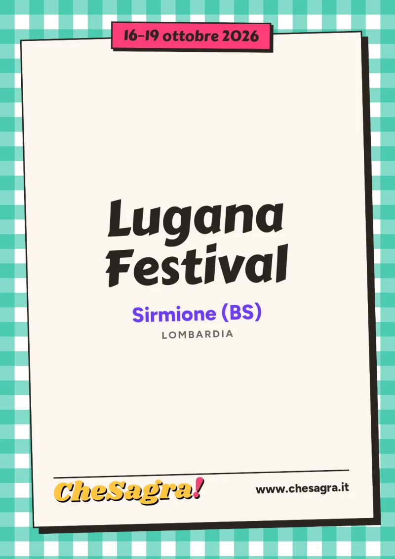Lugana Festival a Sirmione, 16–19 ottobre 2026