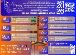 Volantino della Festa di San Michele Arcangelo
