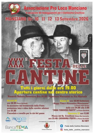 Volantino della Festa delle Cantine