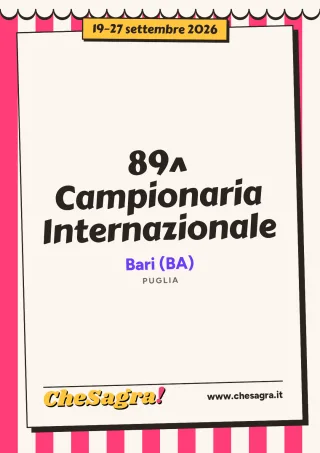89^ Campionaria Internazionale a Bari, 19–27 settembre 2026