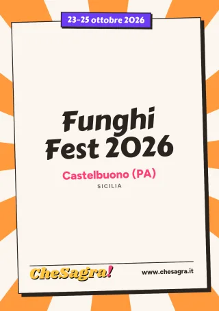 Funghi Fest 2026 a Castelbuono, 23–25 ottobre 2026