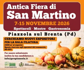 Volantino della Antica Fiera di San Martino