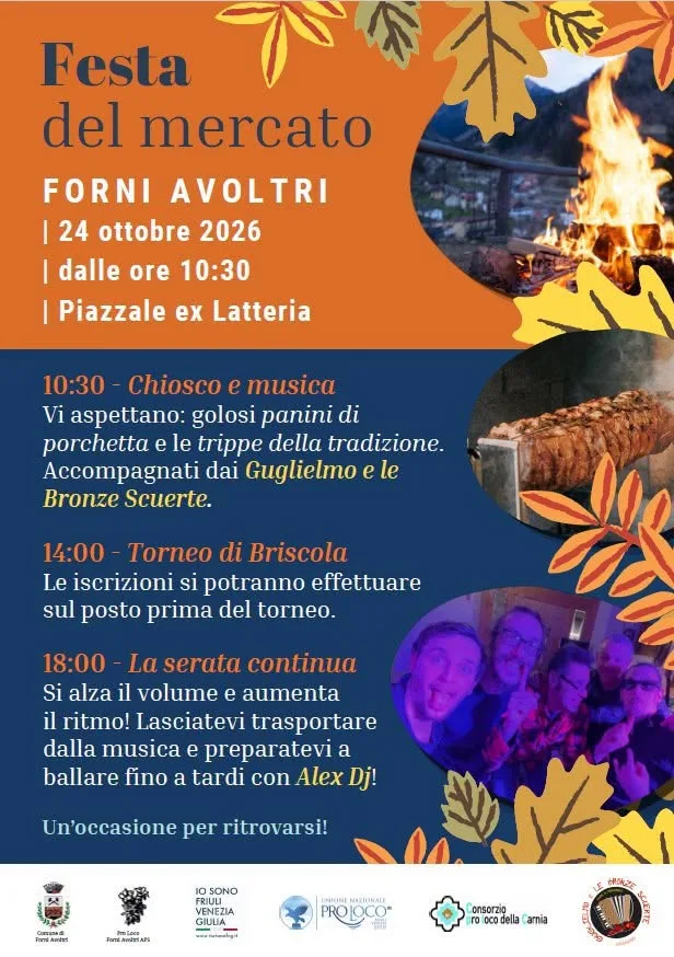 Volantino della Festa del mercato