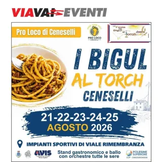 Volantino della I bigul al torch