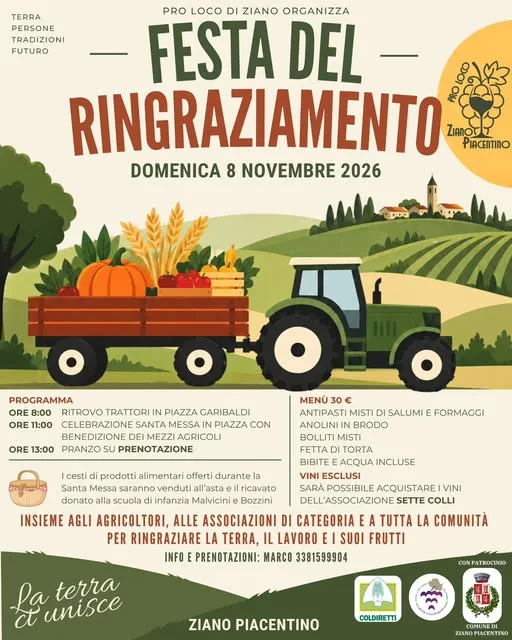 Volantino della Festa del Ringraziamento