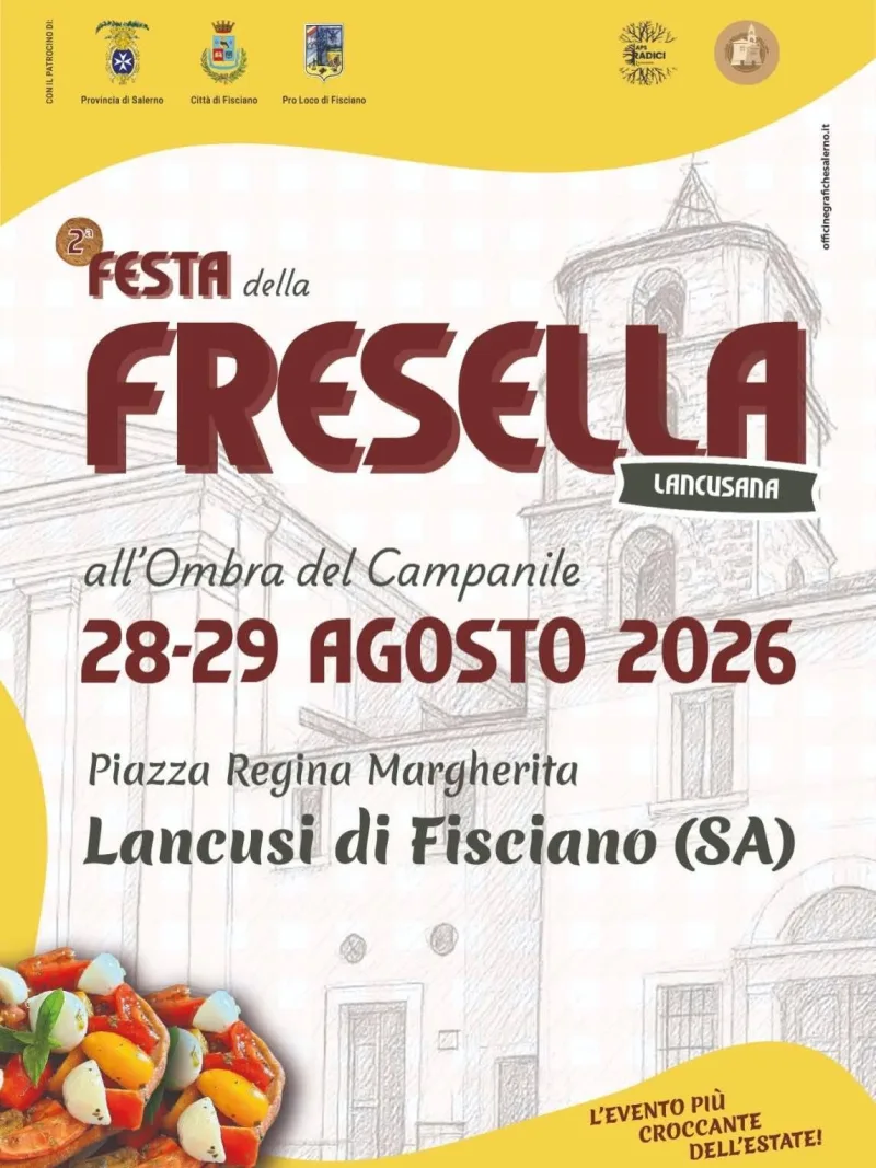 Volantino della Festa della Fresella Lancusana