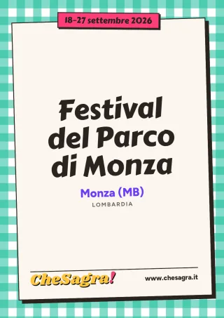 Festival del Parco di Monza a Monza, 18–27 settembre 2026