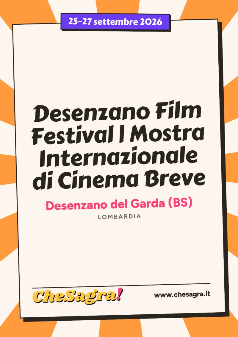 Desenzano Film Festival | Mostra Internazionale di Cinema Breve a Desenzano del Garda, 25–27 settembre 2026