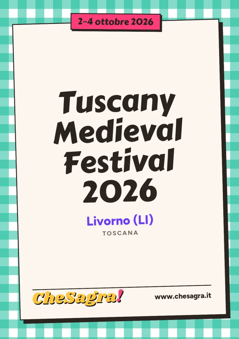 Tuscany Medieval Festival 2026 a Livorno, 2–4 ottobre 2026