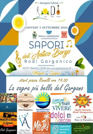 Volantino della Sapori dell'Antico Borgo