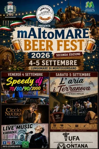 Volantino della mAltoMAre BEER FEST