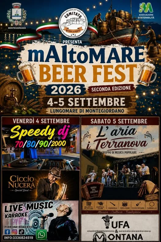 Volantino della mAltoMAre BEER FEST