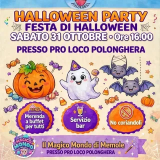 Volantino della Festa di Halloween per bambini