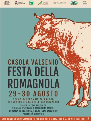 Volantino della Festa della Romagnola