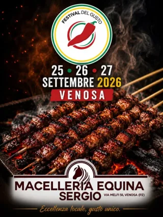 Volantino della Festival del Gusto
