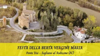 Volantino della Festa della Beata Vergine Maria