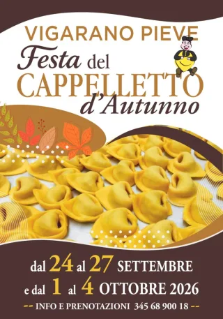 Volantino della Festa del Cappelletto d'Autunno