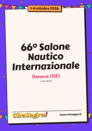66° Salone Nautico Internazionale a Genova, 1–6 ottobre 2026