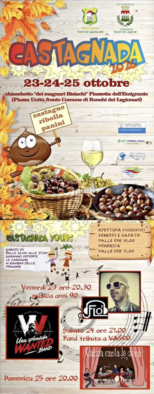 Volantino della Castagnada