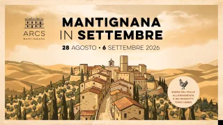 Volantino della Mantignana in Settembre – Sagra del Pollo all'Arrabbiata e dei Prodotti Tipici Umbri