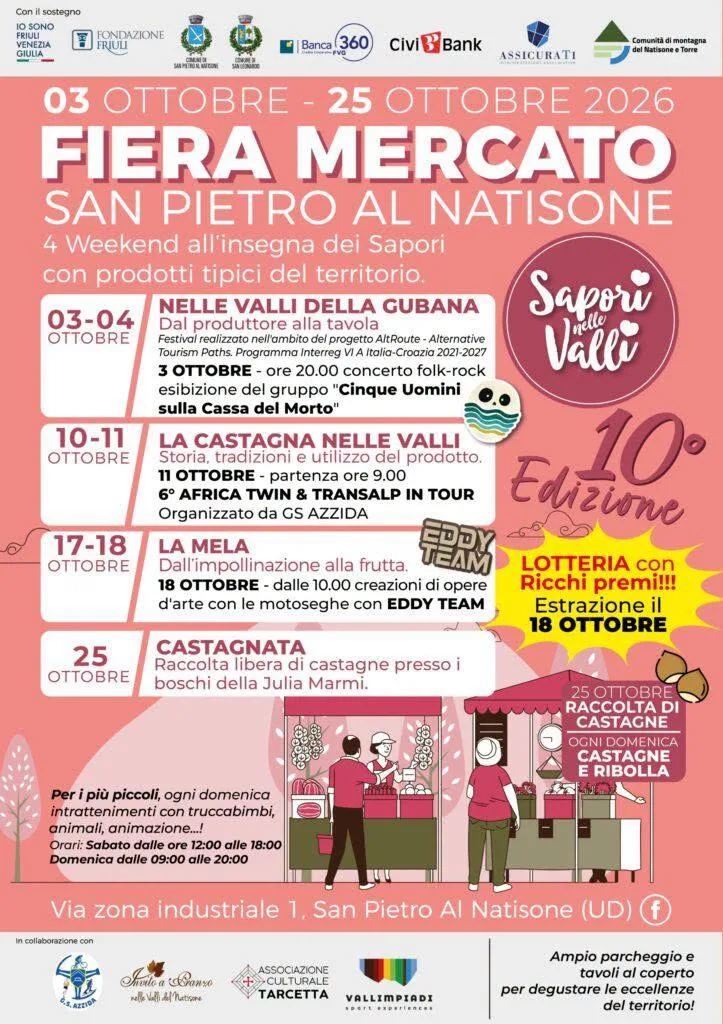 Volantino della Fiera Mercato San Pietro al Natisone