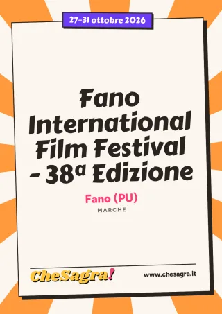 Fano International Film Festival - 38ª Edizione a Fano, 27–31 ottobre 2026