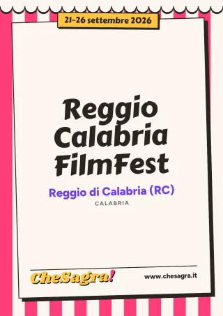 Reggio Calabria FilmFest a Reggio di Calabria, 21–26 settembre 2026