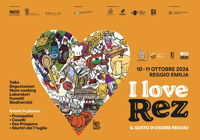 Volantino della I love Rez