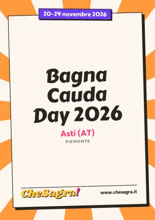 Bagna Cauda Day 2026 a Asti, 20–29 novembre 2026