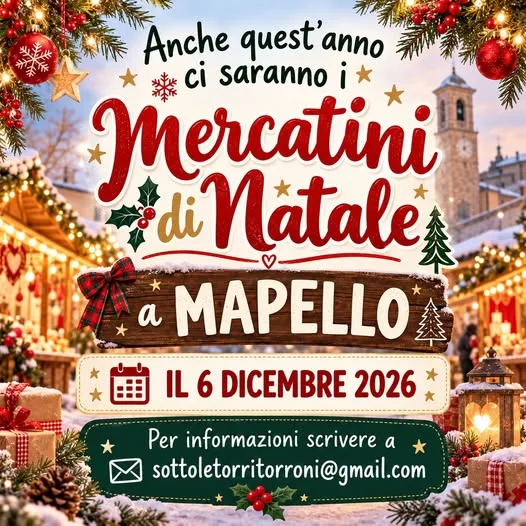 Volantino della Mercatini di Natale