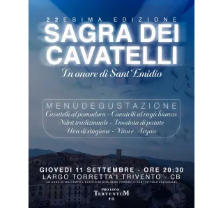 Volantino della Sagra dei Cavatelli