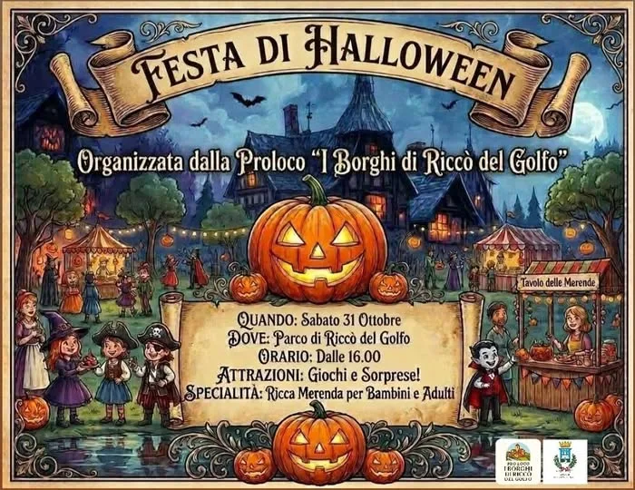 Volantino della Festa di Halloween