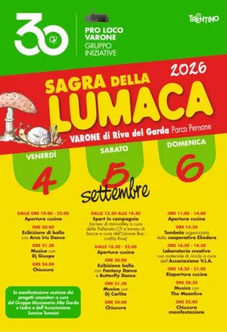 Volantino della Sagra della Lumaca