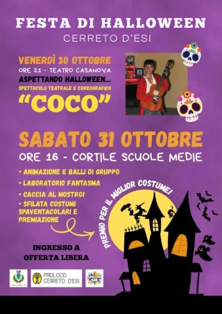 Volantino della Festa di Halloween