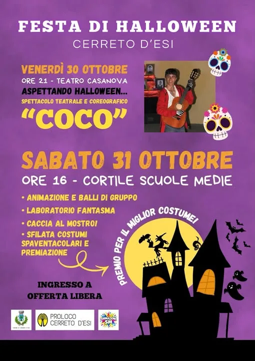 Volantino della Festa di Halloween