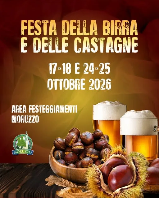 Volantino della Festa della Birra e delle Castagne
