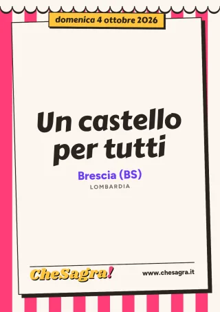 Un castello per tutti a Brescia, 4 ottobre 2026
